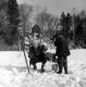 Dad and Son Ice Fishing