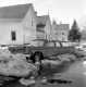 Car in Ice Jam