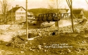 Flood Damage Along River