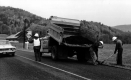 Car Stopped at Road Work