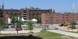 University Place from the east