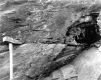 Bed of Sandstone Resting on Slate;