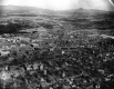 Aerial View of Burlington Looking East to the Mountains