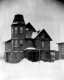 House in in snow