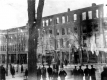 The Burlington Hotel and Walker Block Fire