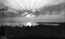 Sunset from the Van Ness House