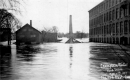 Champlain Mills Flood Scene