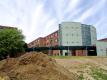 Christie Hall with Construction Site