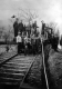 Section Crew Building the White River Railroad in Rochester