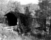 Covered Bridge with Wooden Guard Fences