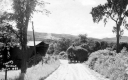 Cooley Covered Bridge and Horsedrawn Haystack 