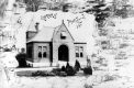 Walker Memorial Library in Birch Bark Frame