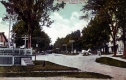 Handcolored View of Main Street Looking North in Pittsford