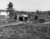 Covered Bridge with Farm