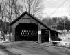 Covered Bridge and Sidewalk