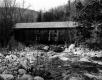 Covered Bridge and Several Boulders