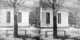 Building and Wooden Fence