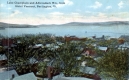 View of Burlington, Lake Champlain, and Adirondacks from Hotel Vermont