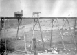 Horse and a Cart on Trestle