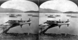 Two Boys in a Canoe on the Shore