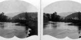 The Lamoile River with Mount Mansfield