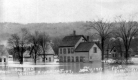 1927 Flood in the South End, White River Junction