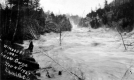 The Winooski Gorge during Flood