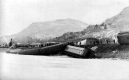 Train Wreck Along River