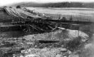 Damaged Railroad Bridge