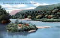 View of Winooski River and Mountain Range