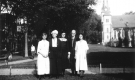 Fletcher Free Library staff, 1925