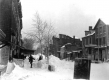 Snow Covered City Street