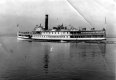 The Ticonderoga on Lake Champlain
