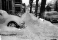 Snow-Covered Sidewalk and Street