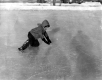 Child Playing on Ice
