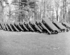 Stacked Picnic Tables