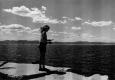 Girl at Perkins Pier