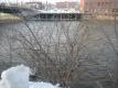 Winooski-Burlington Pontoon Bridge during resurgence