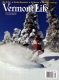 Snowboarder on the Valhalla Trail at Jay Peak