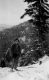 Three people snowshoeing
