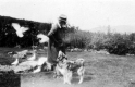 Will S. Monroe and Scottie the collie