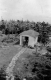 Two men by small hut along the Long Trail