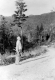 Clarence P. Cowles with hedge trimmers