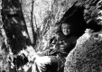 Ann Regnolds at Cleopatra's Couch on Mt. Moosamaloo