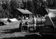 Intersectional camp site at Mt. Norris Scout camp