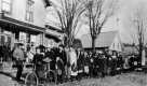 Celebration for end of World War I