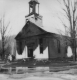 Burned church
