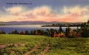 Clearing overlooking Caspian Lake