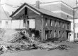 Demolition of the Miller Automotive Company's parts building