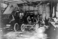 Interior of an automobile shop